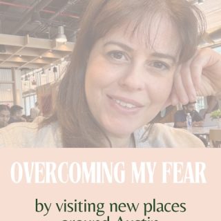 I’m getting over my fear of being “seen” and I am taking you on my journey.

About 10 years ago I started growing this fear of being seen. Of going out and people looking at me. 

My self-confidence and self-esteem took a hit and I was getting paralyzing anxiety around going to new places. Fear of parking. Fear of walking into a new place. Fear of making a fool of myself.

Perimenopause set in, I was fighting an auto-immune disease and I just didn’t know my own body anymore. And it all impacted my anxiety.

I started missing out on life. 

I stayed in the comfort of my home, behind my computer screen. 

And now, I am ready to release this fear. 

So I am embarking on a new journey and YOU are going to come with me and hold me accountable.

Each Wednesday or Thursday, I am going to get dressed in “going out clothes” (bye bye yoga pants!) and venture out to new places around Austin. 

I’m going to try new coffee shops, new parks, new museums. And I will document it here.

I am coaching myself right now. I am proving that my fear is not something to settle into, it’s something to look straight in the face and tell it it’s ridiculous!

So here we go. Today, I am starting with finding a few coffeeshops that are my style, welcoming, and are great for hot teas and writing. 

I started with the Capital One Cafe at the Domain. This is an awkward picture I took as proof (though I always feel weird taking selfies in public. I am sure the very sophisticated woman next to me rolled her eyes at me. LOL!)

*this coffee shop was meh. Great for parking. Tea selection was boring. The amount of tables to work was great, but the atmosphere for working was very bank-ish. (very tech-y crowd)

Thanks for following along. Join me next week where I return to the coffeeshop where things got awkward!
